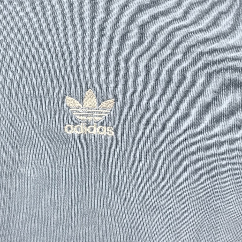 Adidas Originals Sky Blue Trefoil Logo Pullover Hoodie HE7199 Mens Size M - Picture 4 of 8